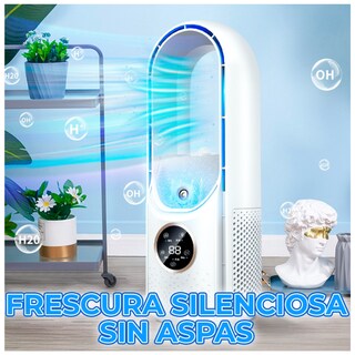 Foto 8 | Ventilador Con Humificador 6 Velocidades Sin Aspas