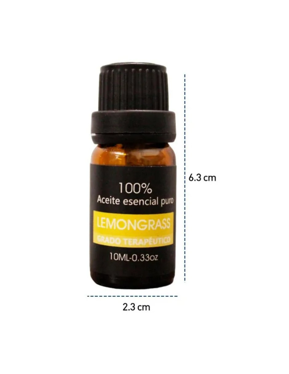 Foto 4 pulgar | Kit De 6 Aceites Esenciales Para Difusor Aromaterapia 10 Ml