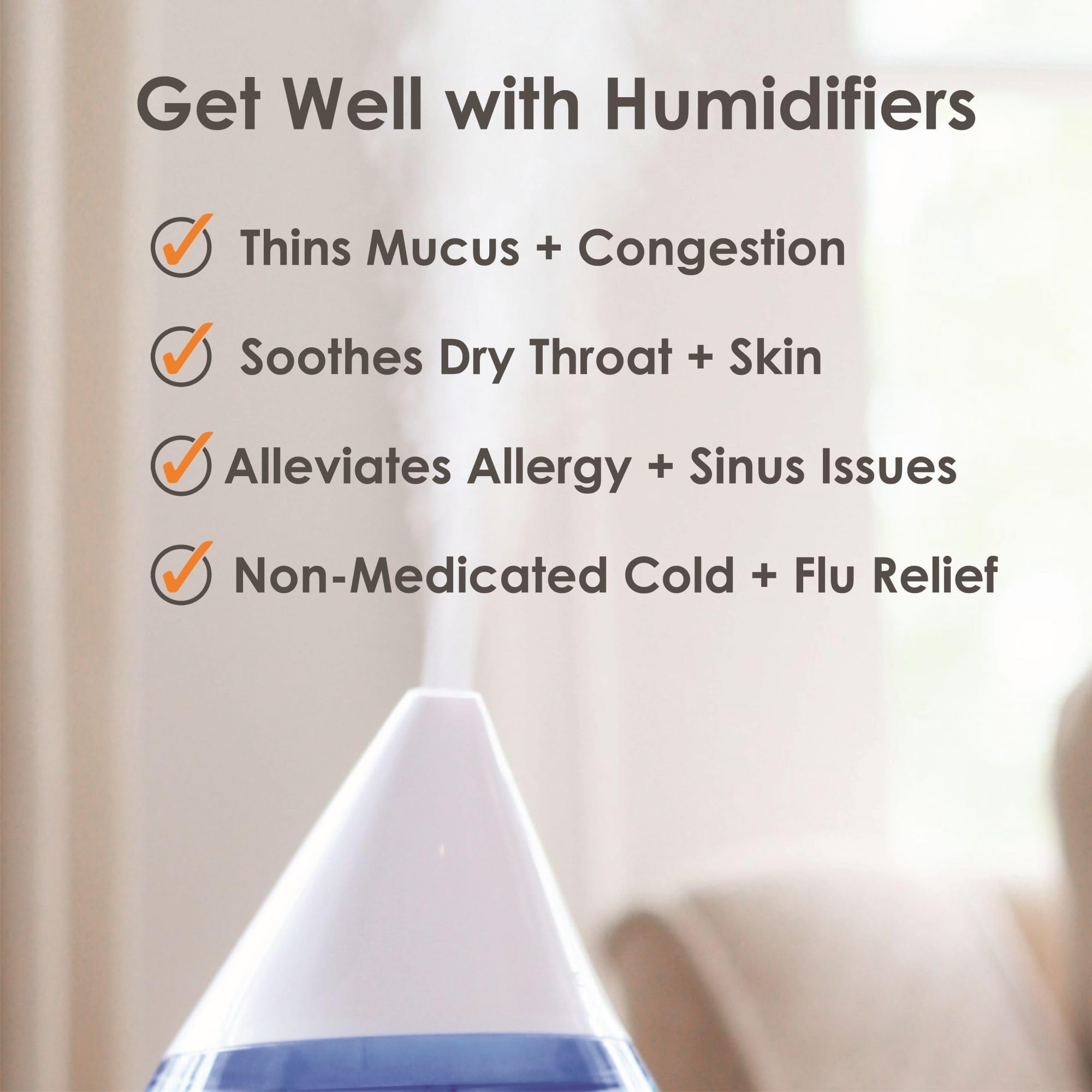 Foto 6 | Humidificador Crane Top Fill Mini Para Dormitorio Y Guardería  1 9 L - Venta Internacional.