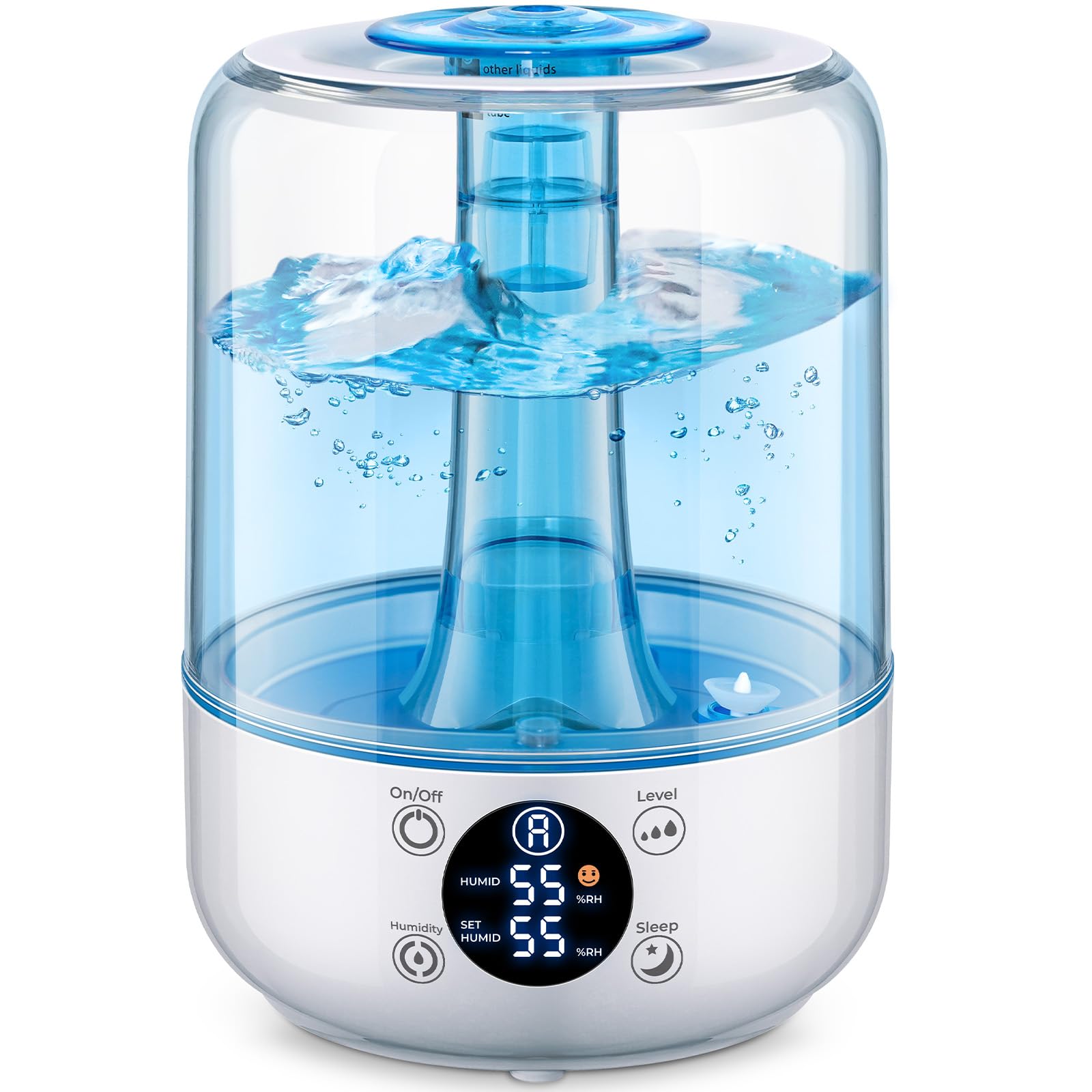 Foto 2 pulgar | Humidificador Hilife Ultrasonic Cool Mist 3l Para Dormitorio 30h - Venta Internacional.