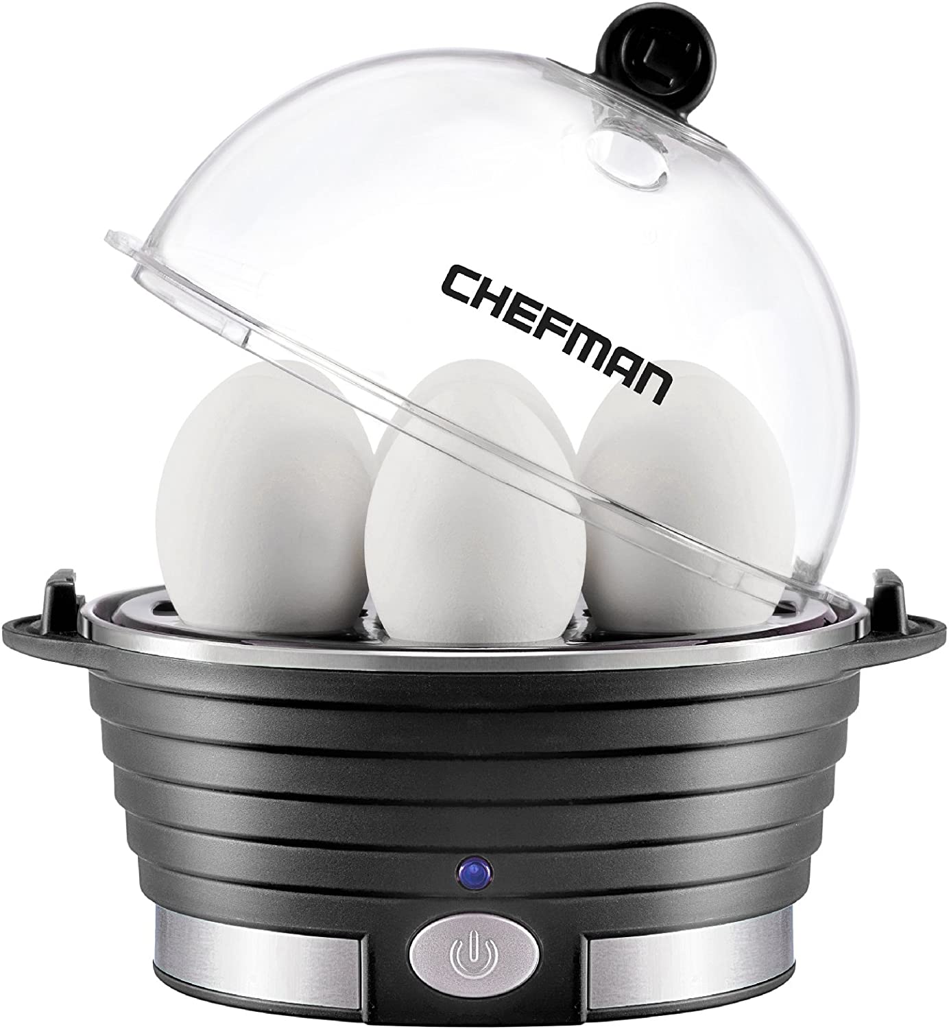 Foto 2 pulgar | Hervidor Eléctrico de Huevos Chefman Rj24-v2-black