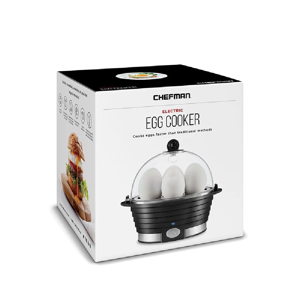 Foto 5 pulgar | Hervidor Eléctrico de Huevos Chefman Rj24-v2-black