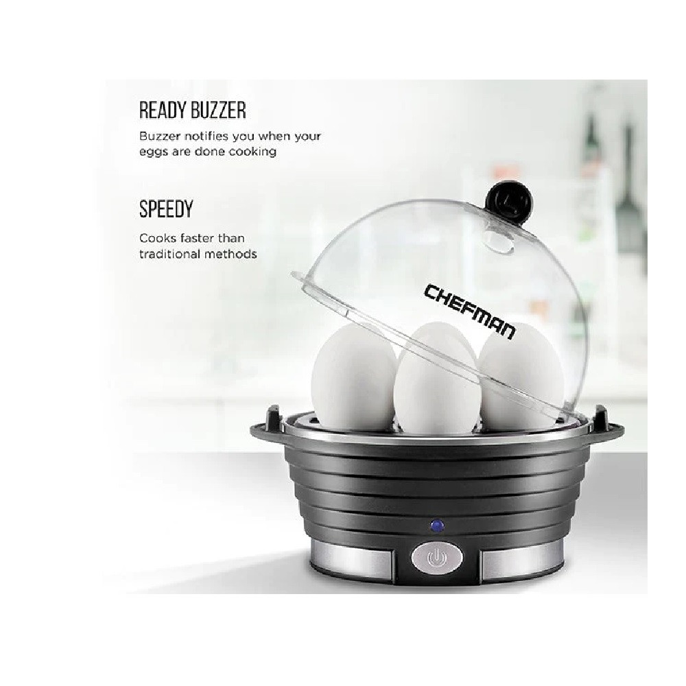 Foto 6 | Hervidor Eléctrico de Huevos Chefman Rj24-v2-black