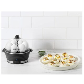 Foto 7 | Hervidor Eléctrico de Huevos Chefman Rj24-v2-black