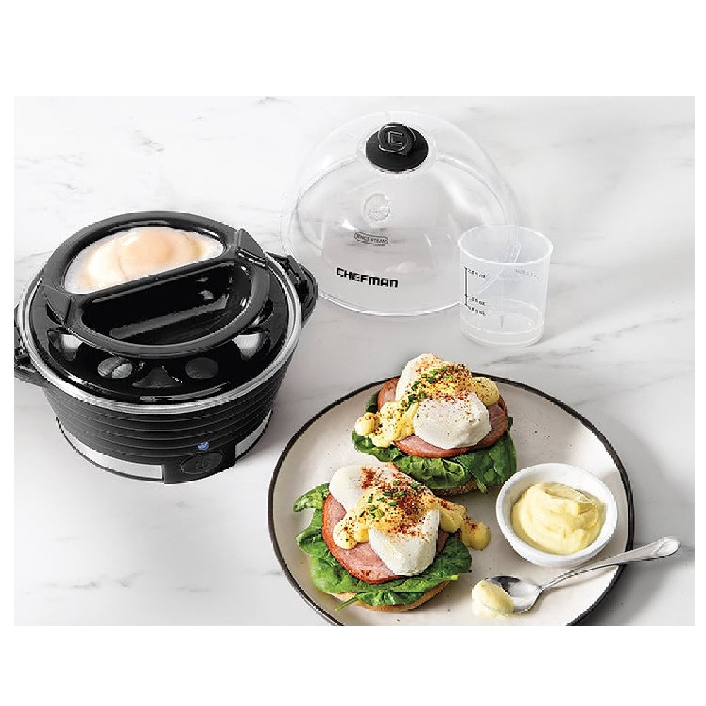 Foto 8 | Hervidor Eléctrico de Huevos Chefman Rj24-v2-black