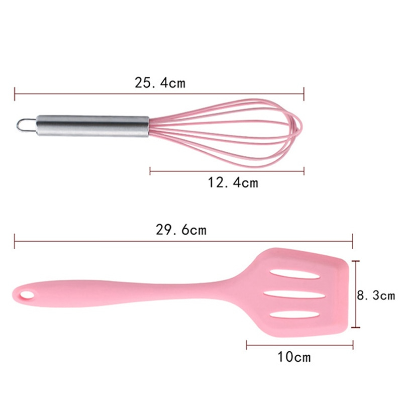 Foto 4 pulgar | Venta Internacional- Juego de Utensilios de Cocina HTTN Rosas 5 Piezas