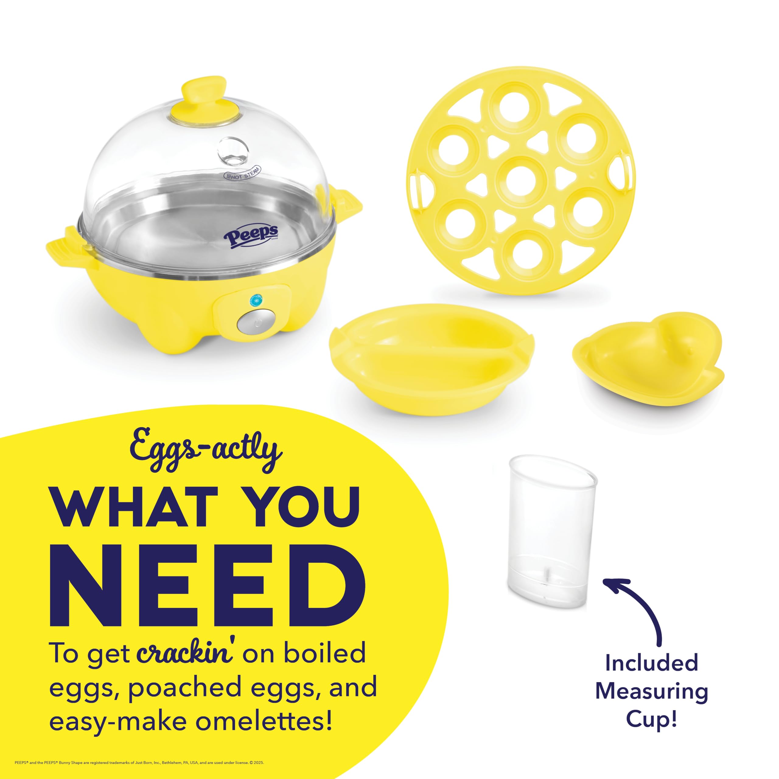 Foto 5 pulgar | Cocedor De Huevos Dash Peeps X Dash Chick Rapid Con Capacidad Para 7 Huevos - Venta Internacional.