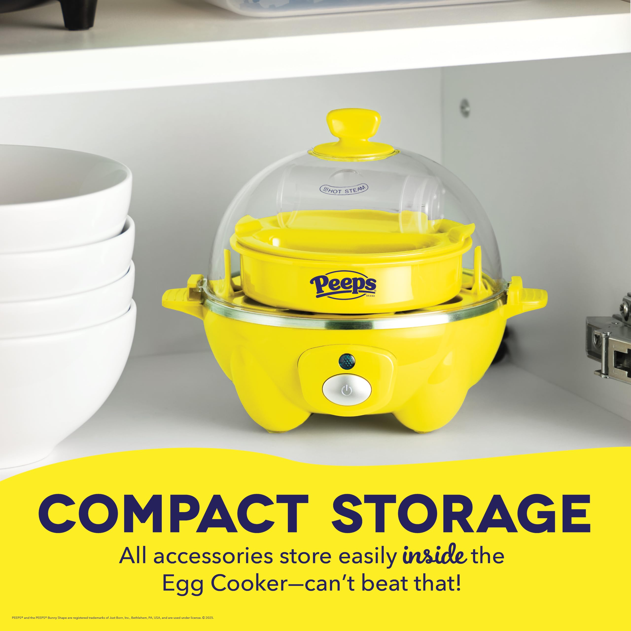 Foto 5 | Cocedor De Huevos Dash Peeps X Dash Chick Rapid Con Capacidad Para 7 Huevos - Venta Internacional.