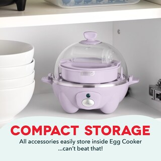 Foto 5 | Cocedor Eléctrico Para Huevos Dash Rapid Con Capacidad Para 7 Huevos, Color Lavanda - Venta Internacional.