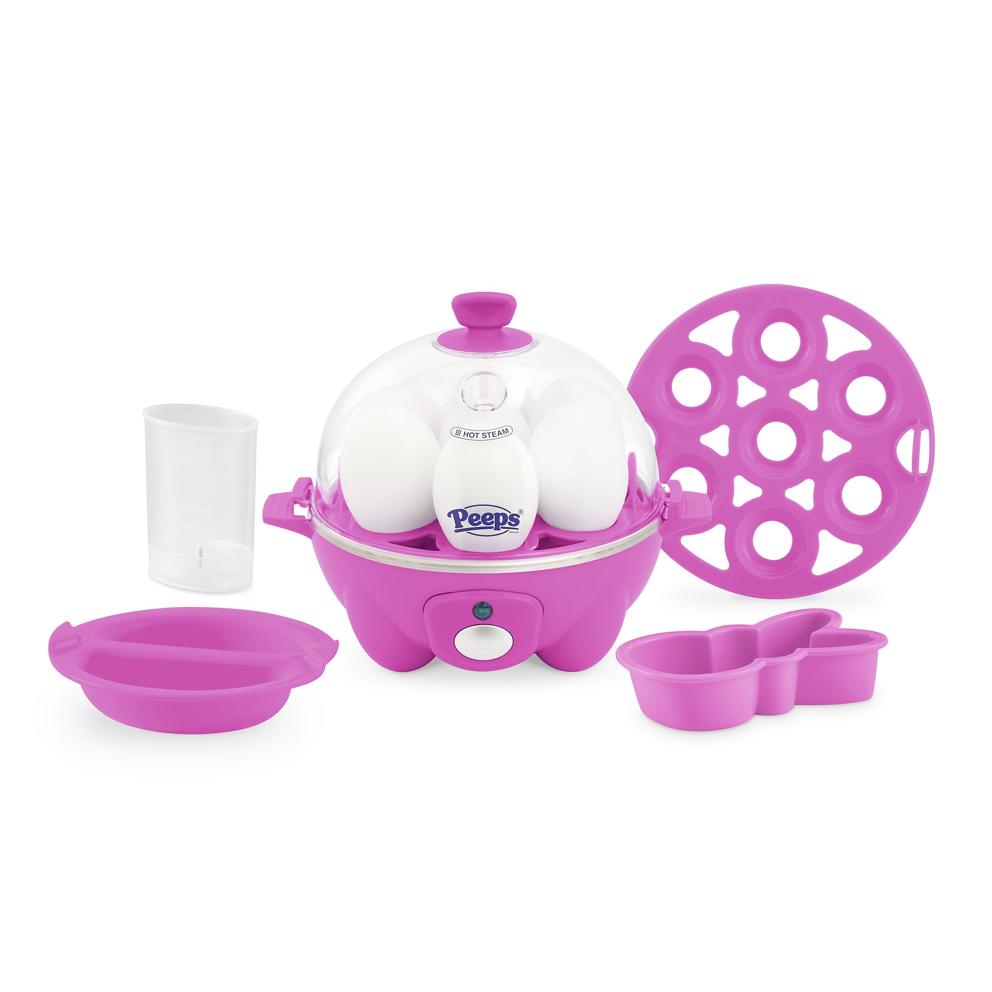 Foto 2 pulgar | Hervidor De Huevos Dash Peeps Bunny Rapid Con Capacidad Para 7 Huevos, Color Rosa - Venta Internacional.
