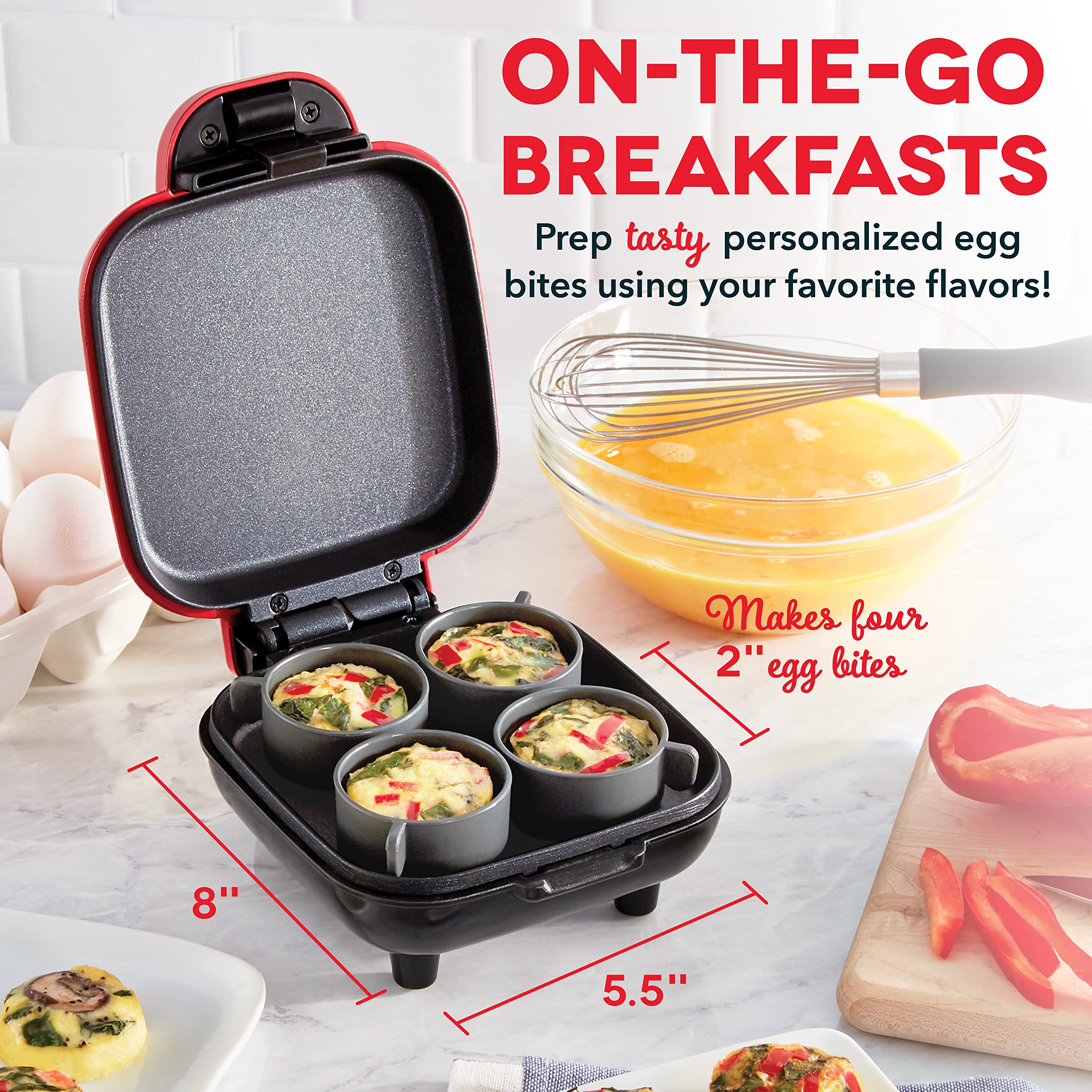Foto 3 | Hervidor para Huevos Dash con Moldes de Silicona-Venta Internacional