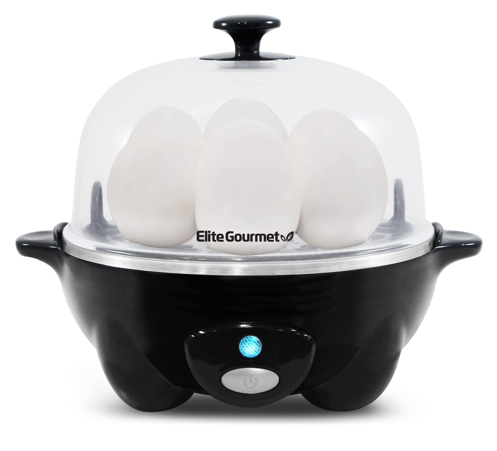 Foto 2 pulgar | Máquina para Cocer Huevos Elite Gourmet Egc-007b# Rapid 7 Huevos Negro - Venta Internacional