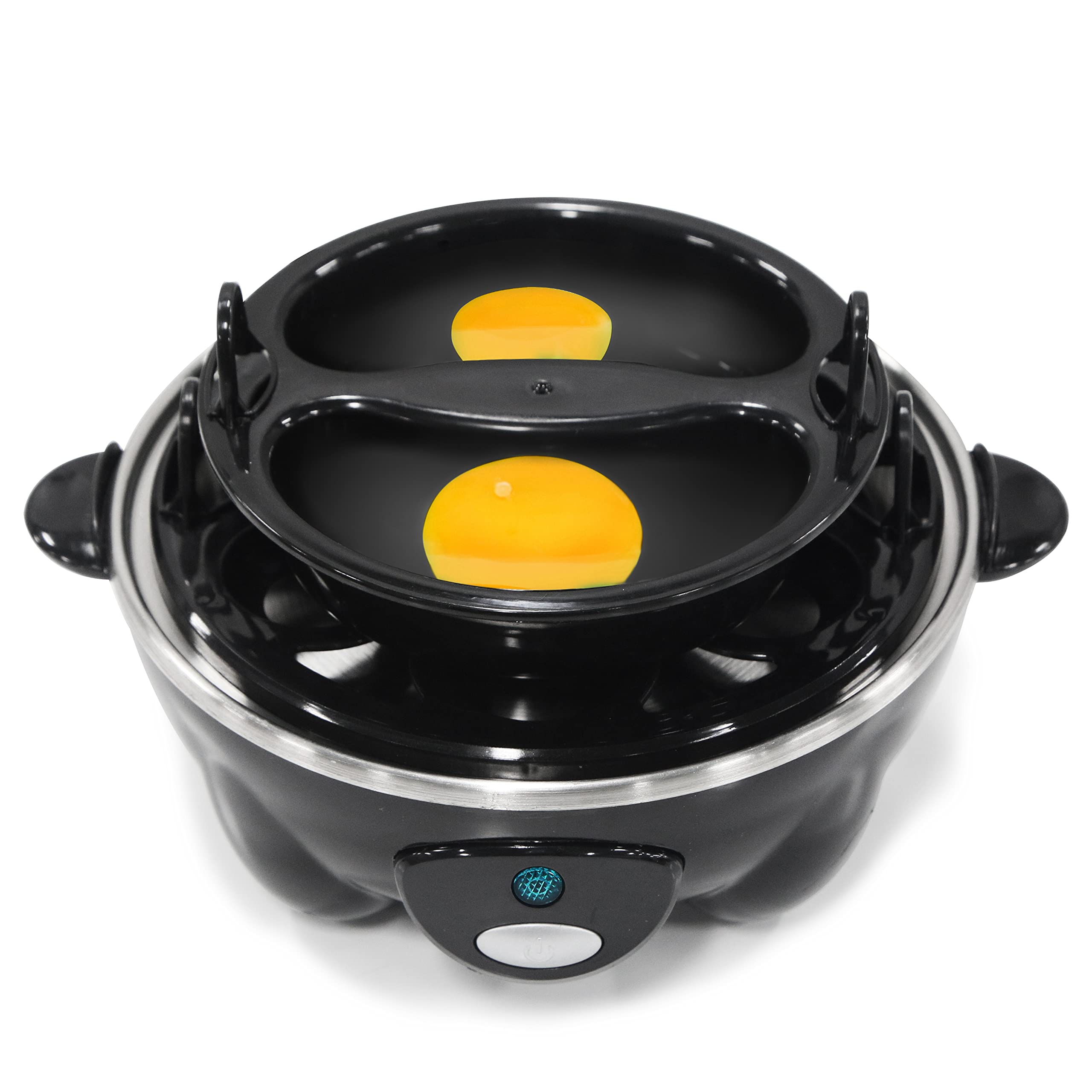 Foto 4 pulgar | Máquina para Cocer Huevos Elite Gourmet Egc-007b# Rapid 7 Huevos Negro - Venta Internacional