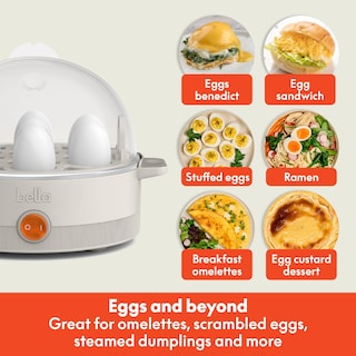Foto 4 | Cocedor de Huevos Eléctrico Bella para 7 Huevos - Venta Internacional