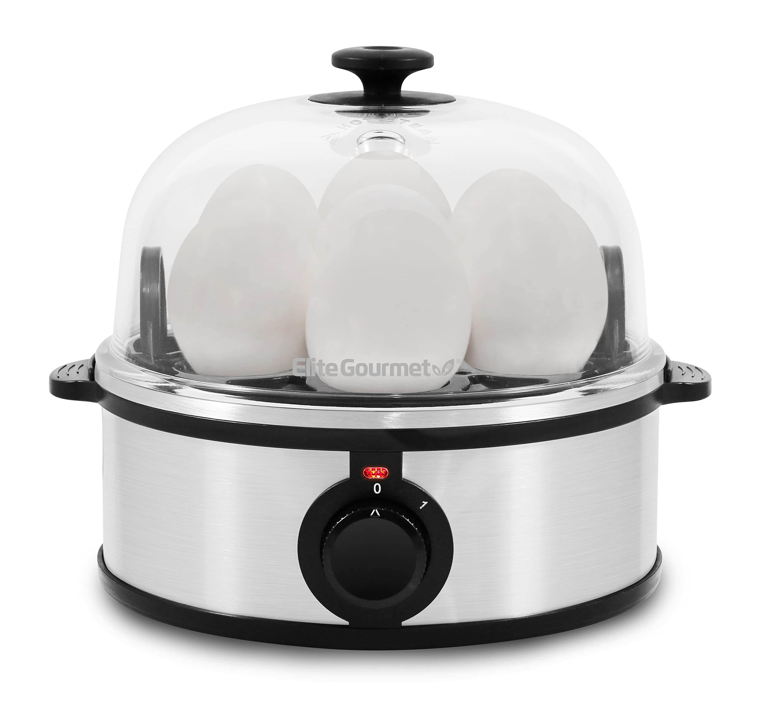 Foto 2 pulgar | Cocedor Eléctrico Para 7 Huevos Elite Gourmet Egc648  Acero Inoxidable - Venta Internacional.