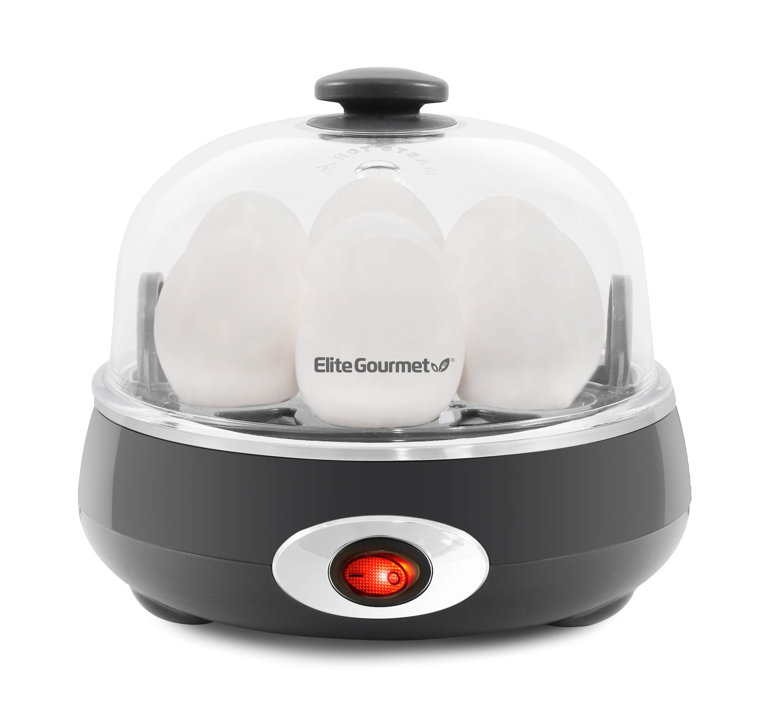 Foto 1 | Máquina Para Cocer Huevos Elite Gourmet Egc007chc# Rapid 7 Huevos  Color Gris Antracita - Venta Internacional.