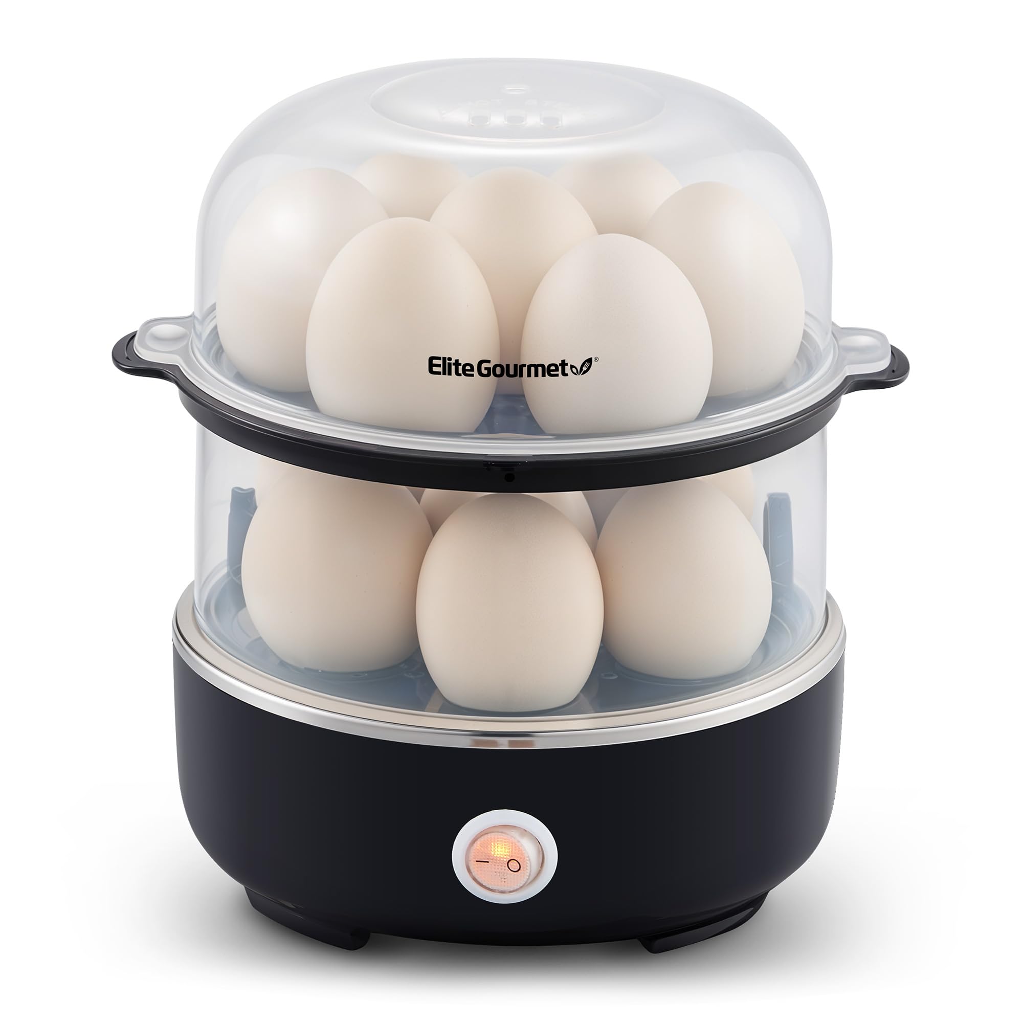 Foto 2 pulgar | Cocedor De Huevos Elite Gourmet Egc1215b Inoxidable Con Capacidad Para 14 Huevos - Venta Internacional.