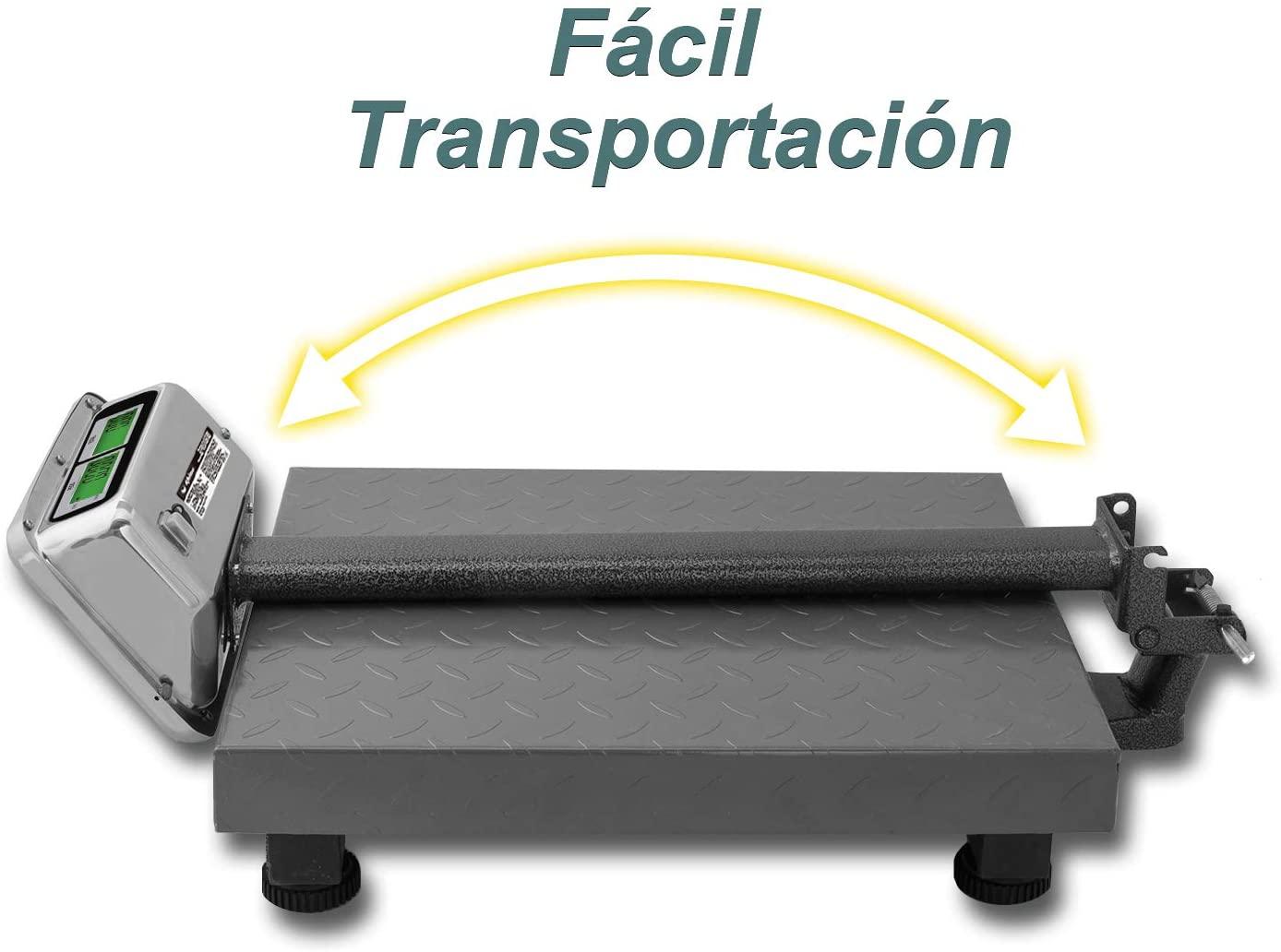 Foto 4 pulgar | Báscula de Plataformas Plegables Rhino 100 kg