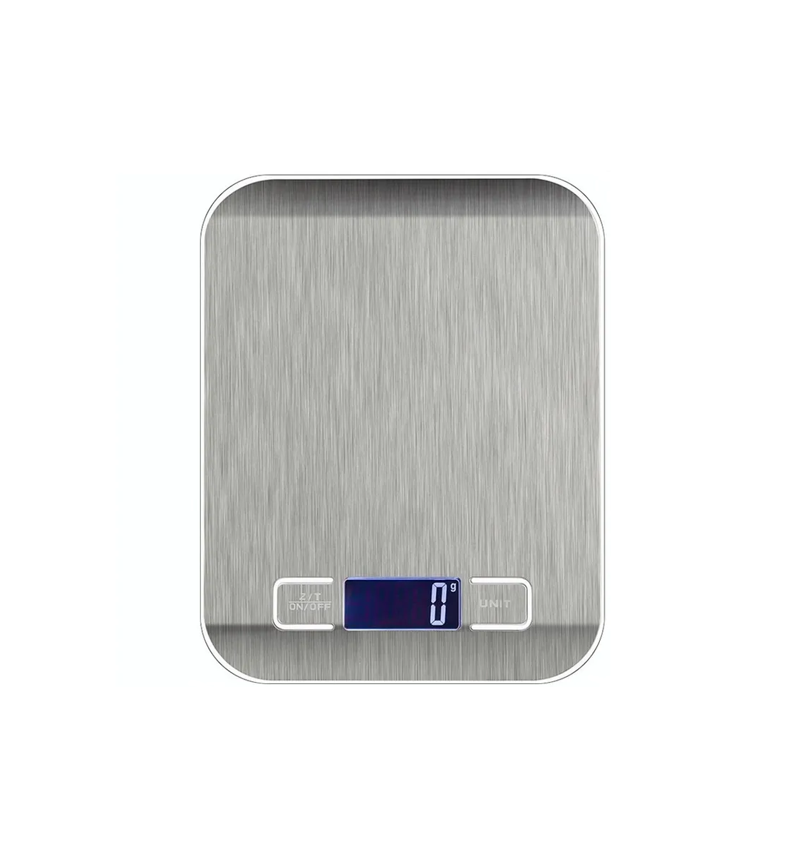 Foto 1 | Bascula Digital Eo Safe Imports ESI-314 color Gris para Cocina de Acero Inoxidable 5 KG 1G LCD