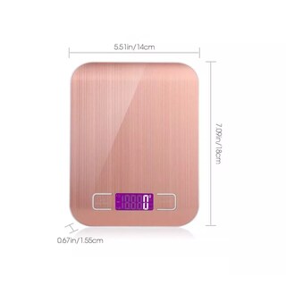 Foto 3 | Báscula Digital para Cocina Eo Safe Imports ESI-3692 color Rosa