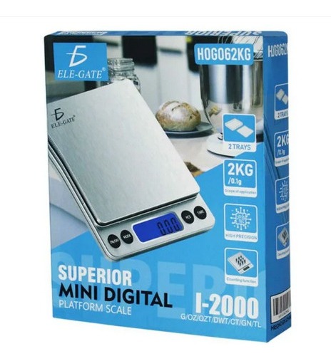 Báscula Digital Para Cocina De Acero Inoxidable