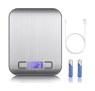 Foto 4 | Báscula Gramera Digital De Alta Precisión Recargable 10 Kg color Gris