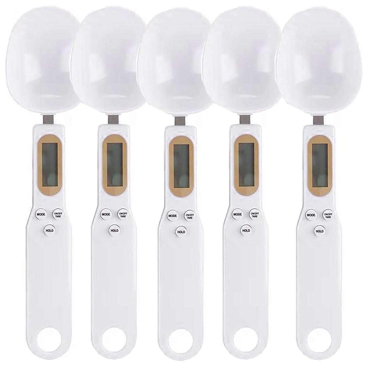 Foto 2 pulgar | Cucharas Medidoras Ventdepot Mxonw-005 5 Piezas Blanco