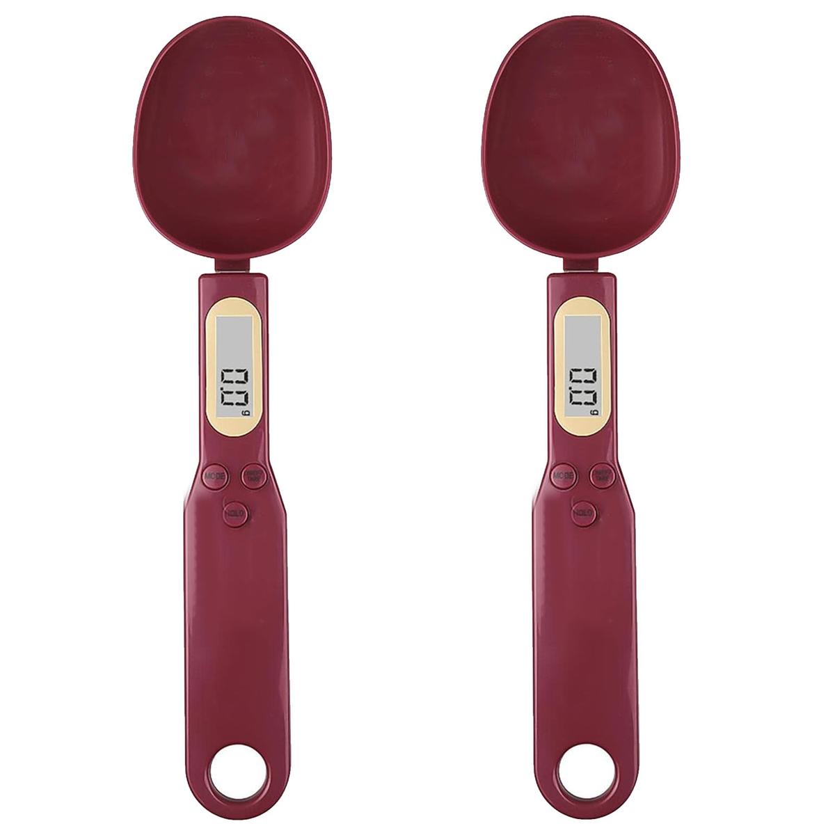 Foto 2 pulgar | Lcd Display Digital Spoon Ventdepot Mxooe-002 2 Piezas Rojo