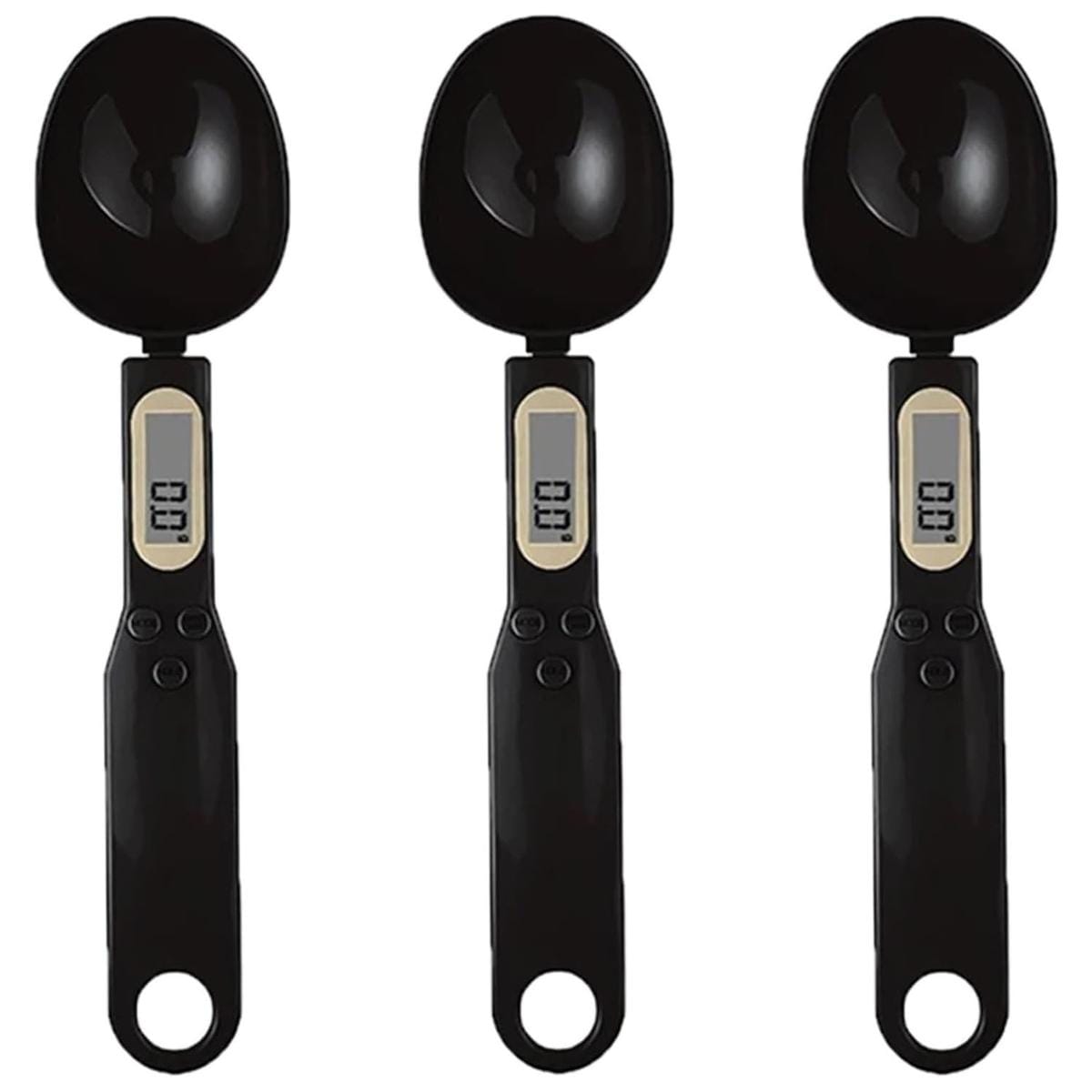 Básculas Electrónicas De Cocina Ventdepot Mxonc-003 3 Piezas Negro $1,363