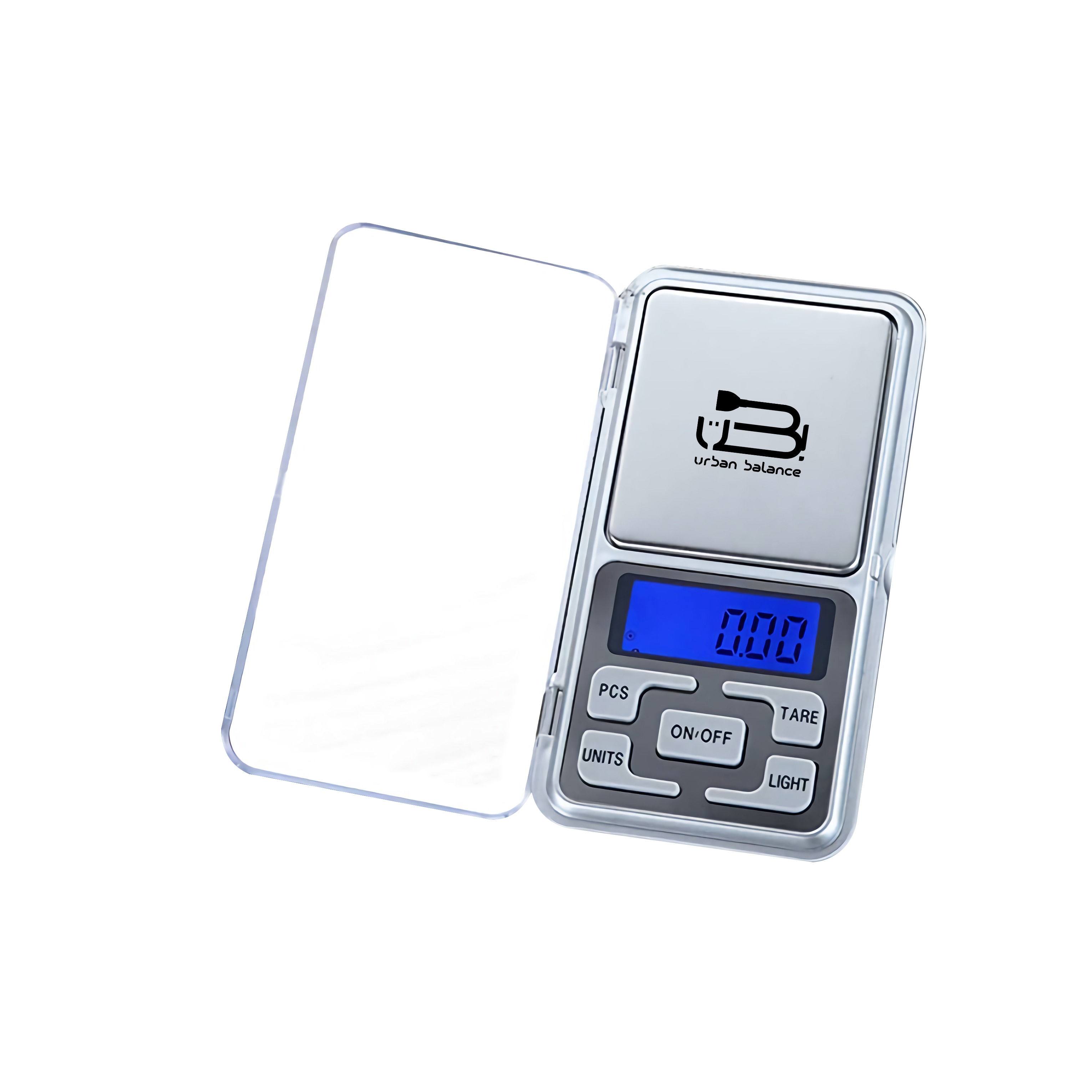 Báscula Electrónica de Bolsillo Compacta en color Blanco $499