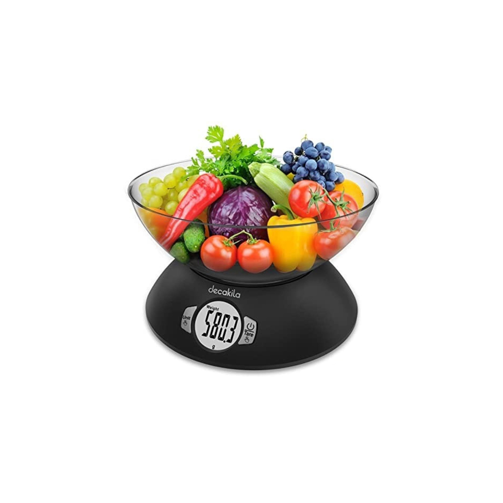 Báscula Digital Decakila con Bowl 5 KG Max Apagado Automático