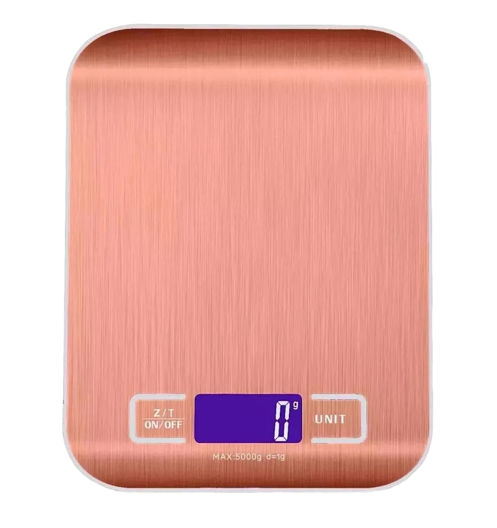 Bascula Digital Para Cocina Gramera Pesa 1 Gramo A 5 Kilos Rosa $579