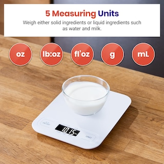 Foto 3 | Báscula De Cocina Digital Etekcity, Mecánica, De Pesaje, Color Blanco - Venta Internacional.