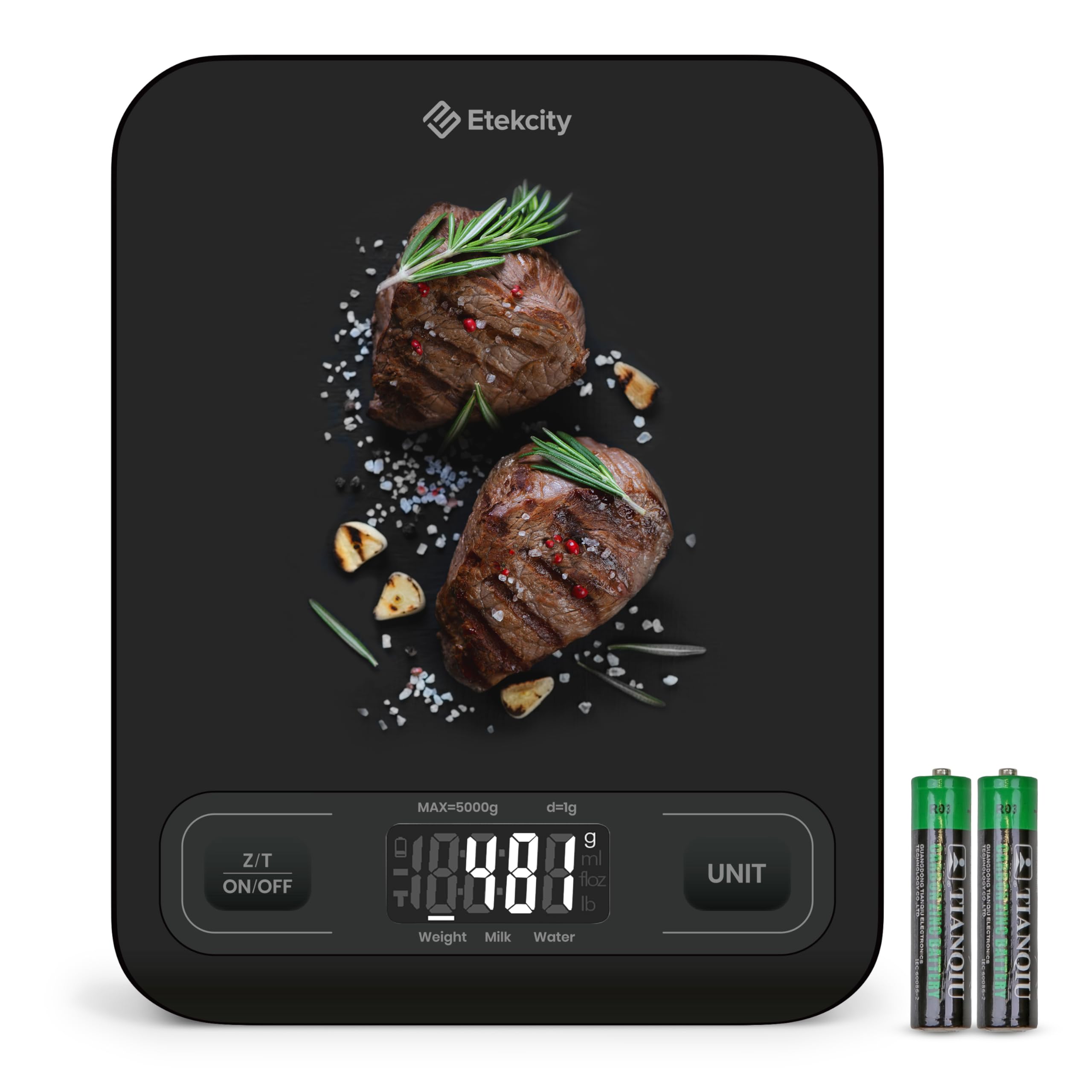 Báscula De Cocina Digital Etekcity Con Pesaje Mecánico Negro - Venta Internacional.
