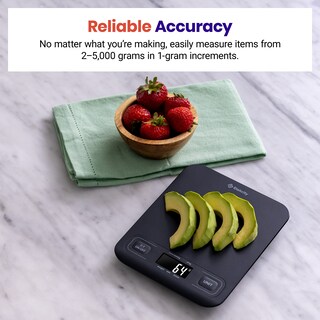 Foto 2 | Báscula De Cocina Digital Etekcity Con Pesaje Mecánico Negro - Venta Internacional.