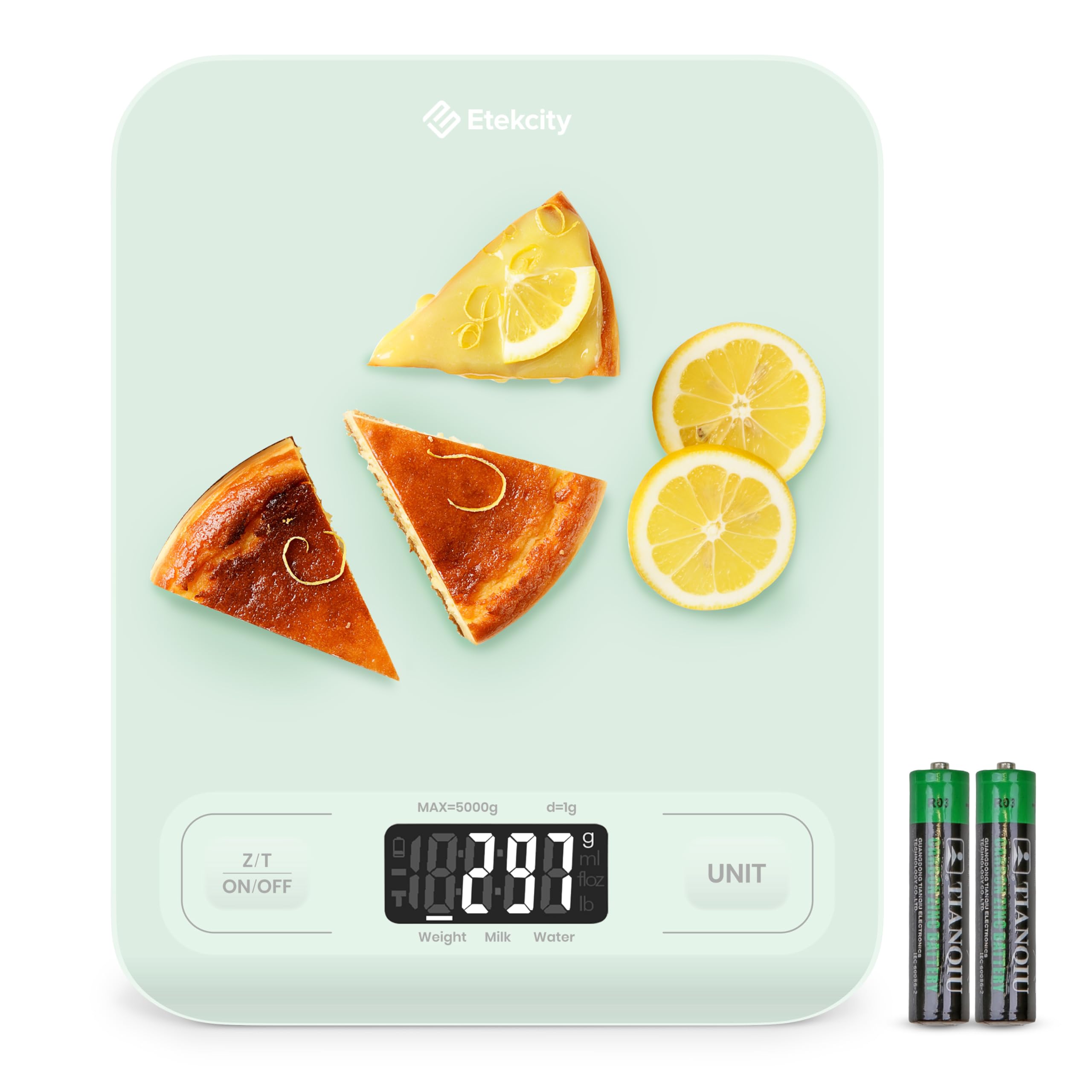 Báscula De Cocina Digital Etekcity Con Pantalla Lcd En Gramos Y Onzas, Color Verde - Venta Internacional.