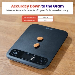 Foto 2 | Báscula De Cocina Mecánica Digital Etekcity Con Un Peso De 5 Kg - Venta Internacional.