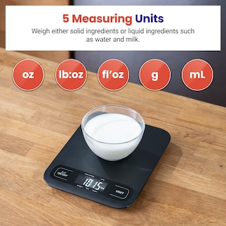 Foto 3 | Báscula De Cocina Mecánica Digital Etekcity Con Un Peso De 5 Kg - Venta Internacional.