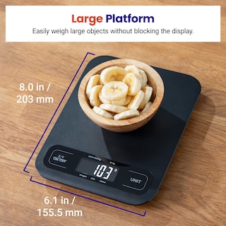 Foto 5 | Báscula De Cocina Mecánica Digital Etekcity Con Un Peso De 5 Kg - Venta Internacional.