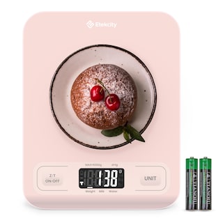 Foto 1 | Báscula De Cocina Digital Etekcity En Gramos Y Onzas, Color Rosa - Venta Internacional.