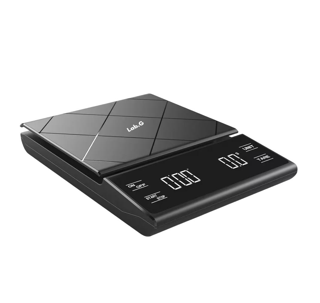 Báscula De Cocina Con Cronómetro Digital Alta Precisión Negro
