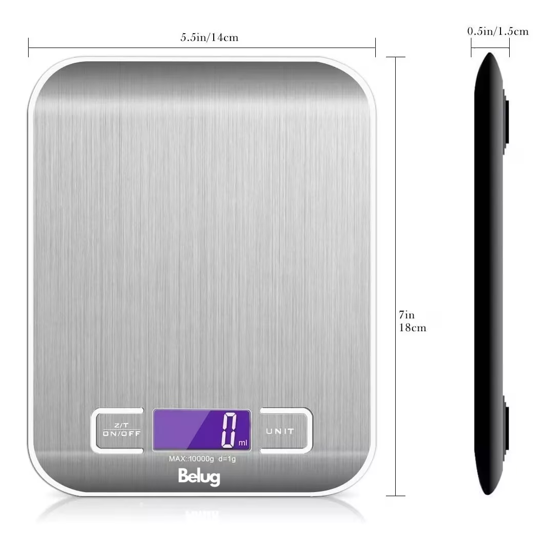 Foto 5 pulgar | Báscula Digital de Cocina Belug 10 kg