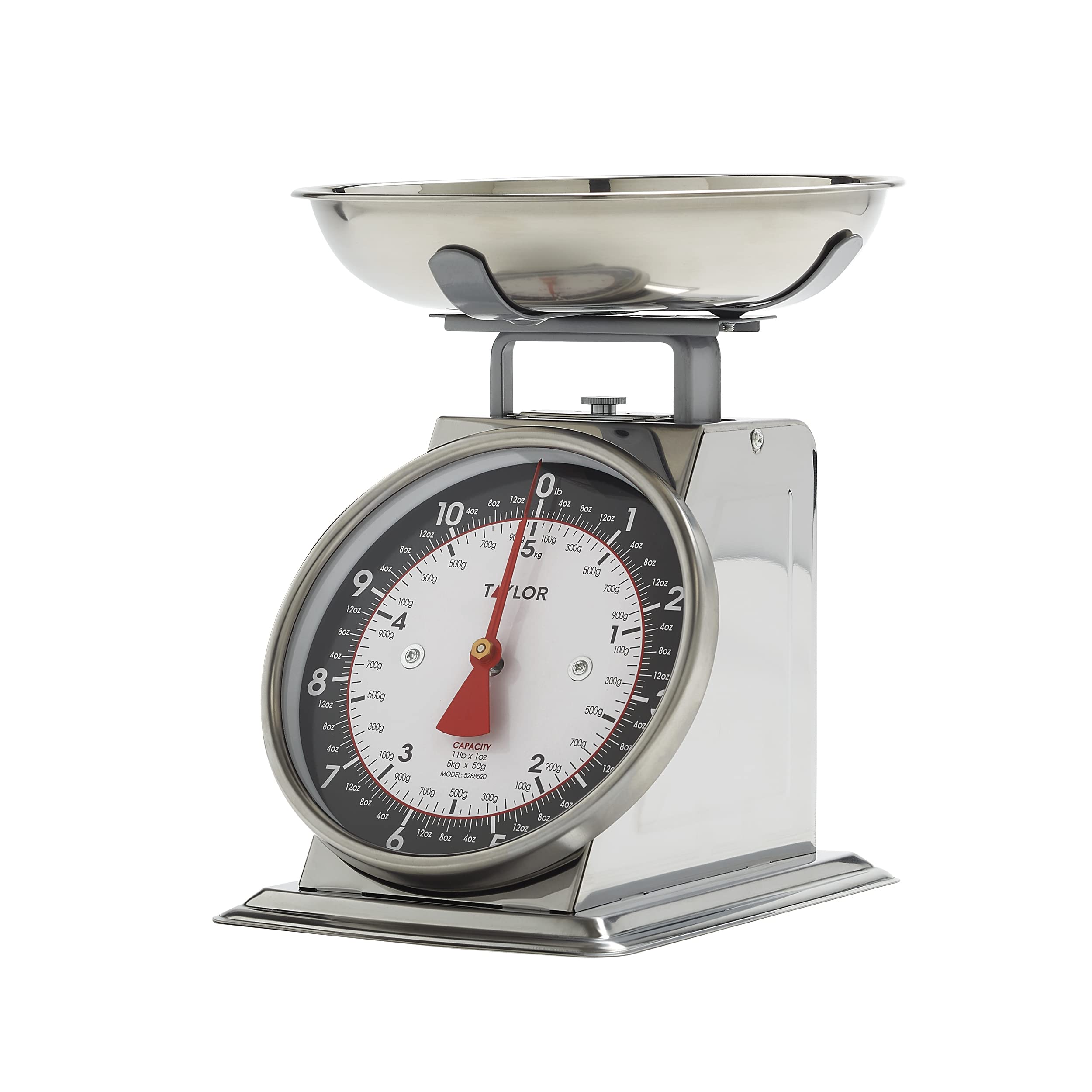 Báscula De Cocina Para Pesaje De Alimentos Taylor Mechanical De 5 Kg/11 Libras - Venta Internacional.