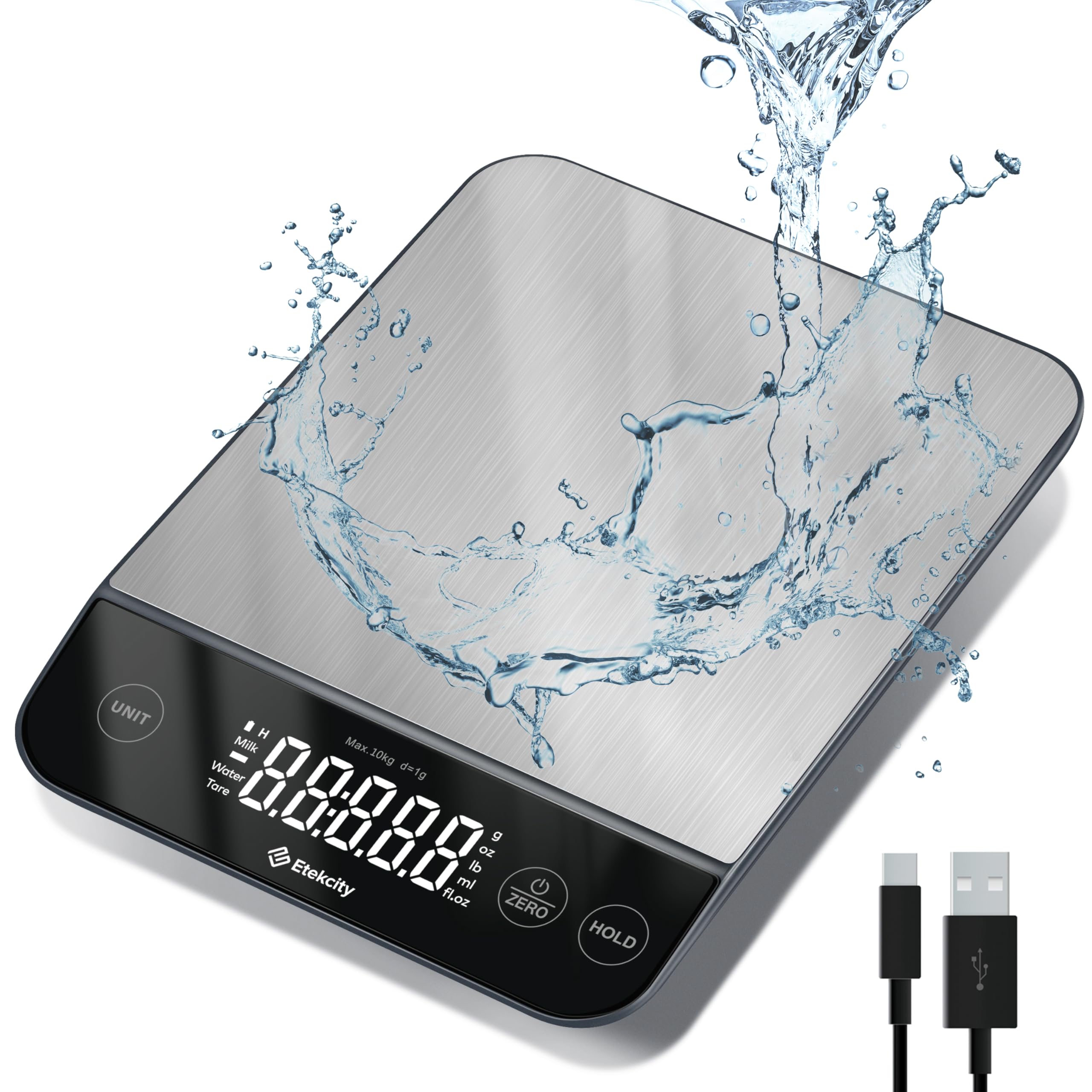 Foto 2 pulgar | Báscula De Cocina Etekcity Food Digital De 10 Kg Con 5 Unidades - Venta Internacional.