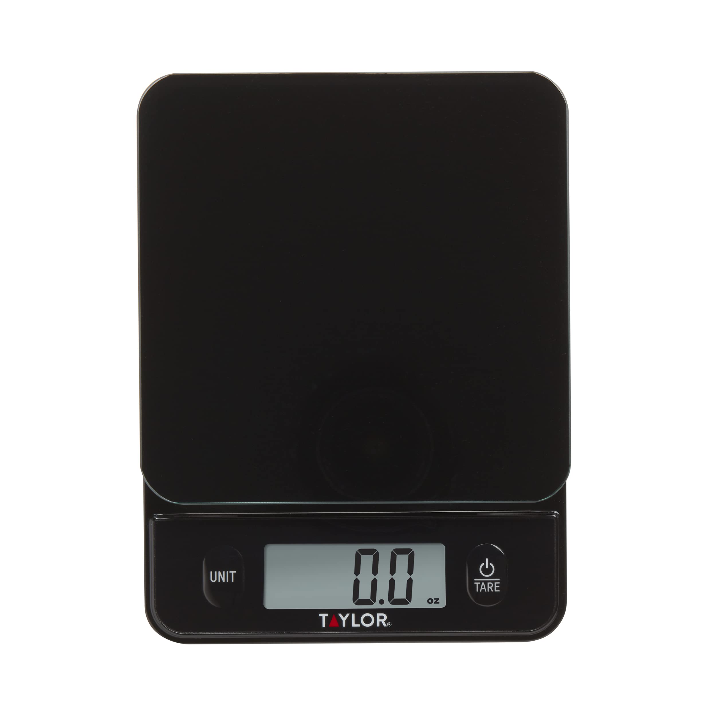 Foto 1 | Báscula Taylor Con Tapa De Cristal Para Alimentos  Capacidad De 5 Kg/11 Libras  Color Negro - Venta Internacional.