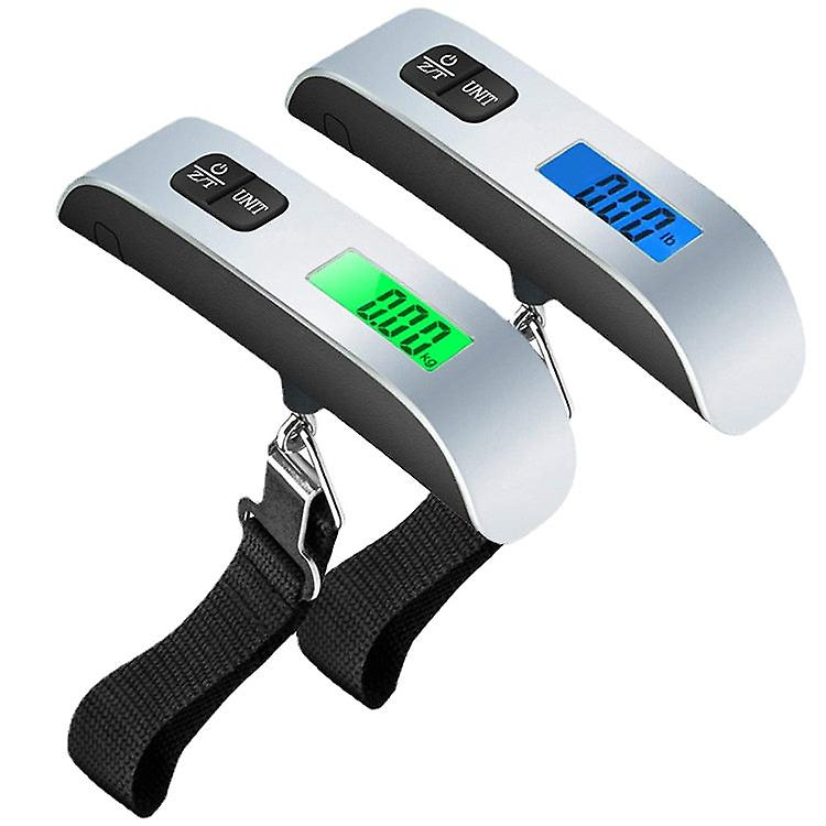 Foto 3 pulgar | Báscula De Equipaje Huoguo Tipo T Portátil De 50 Kg  Color Plateado - Venta Internacional.