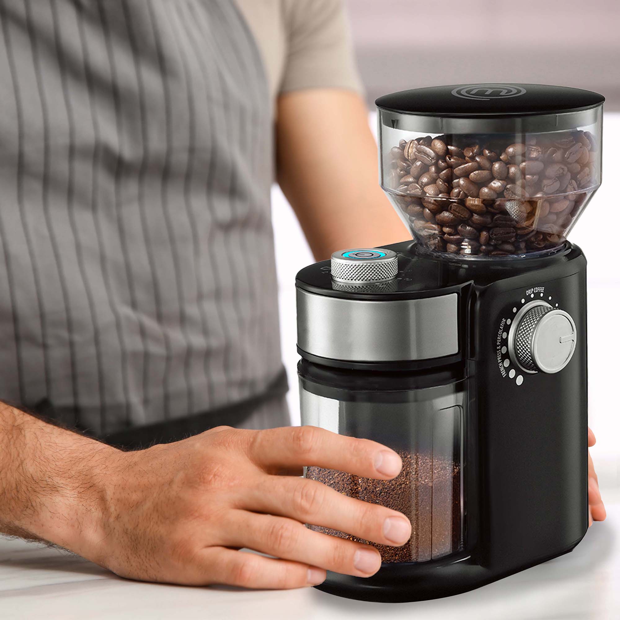 Foto 4 pulgar | Molino para Café y Especias Power-grind 200g Negro Masterchef