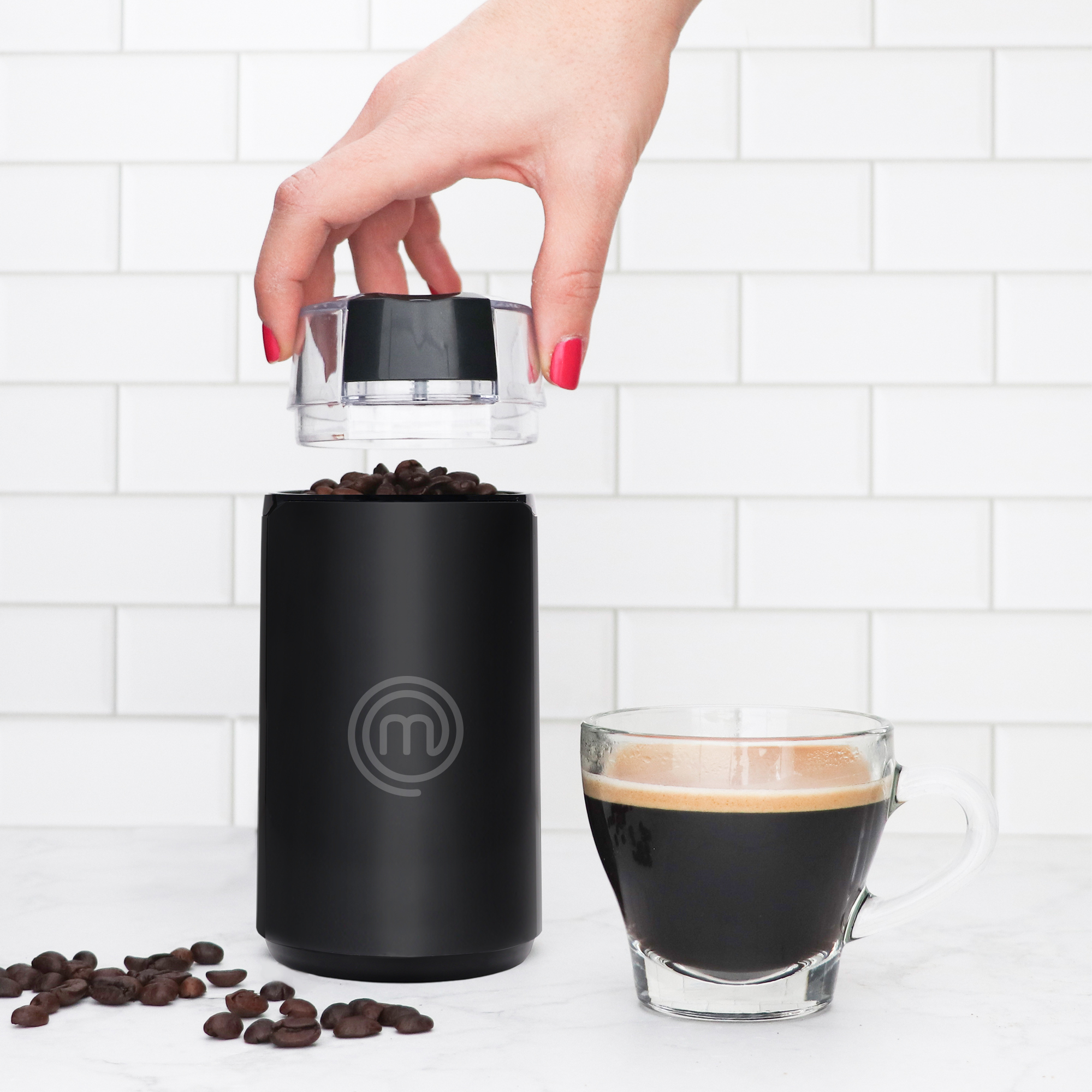 Foto 4 pulgar | Molino para Café y Especias 50g Negro Masterchef