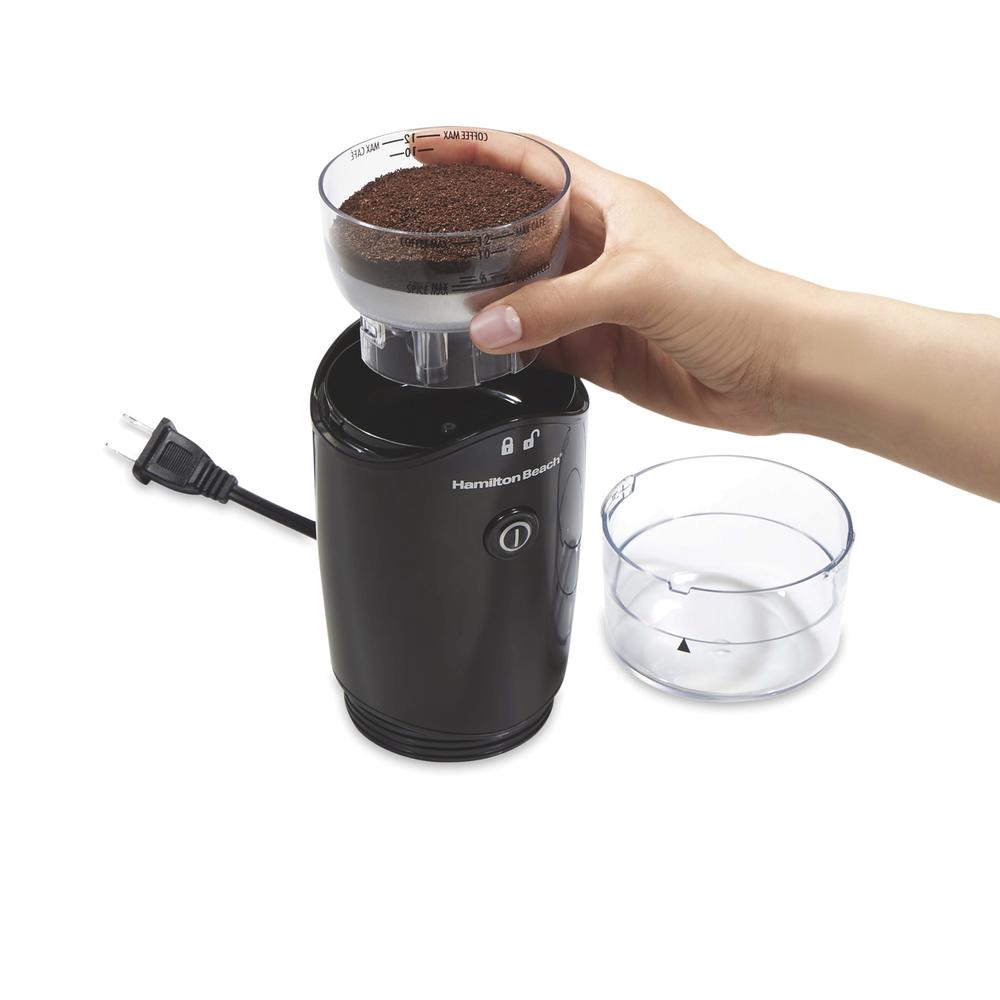 Foto 4 pulgar | Molino de Café y Especias Hamilton Beach 80410 color Negro 12 Tazas