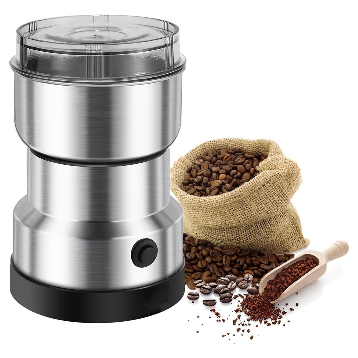 Foto 2 pulgar | Molinillo Pulverizador Electrico Kimhi Granos Café Hierbas Especias Semillas 150w Portatil Acero Inoxidable Mol